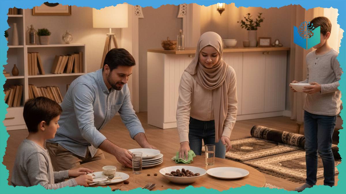 Involving Children in Iftar Preparation